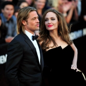 Actorii americani Angelina Jolie și Brad Pitt